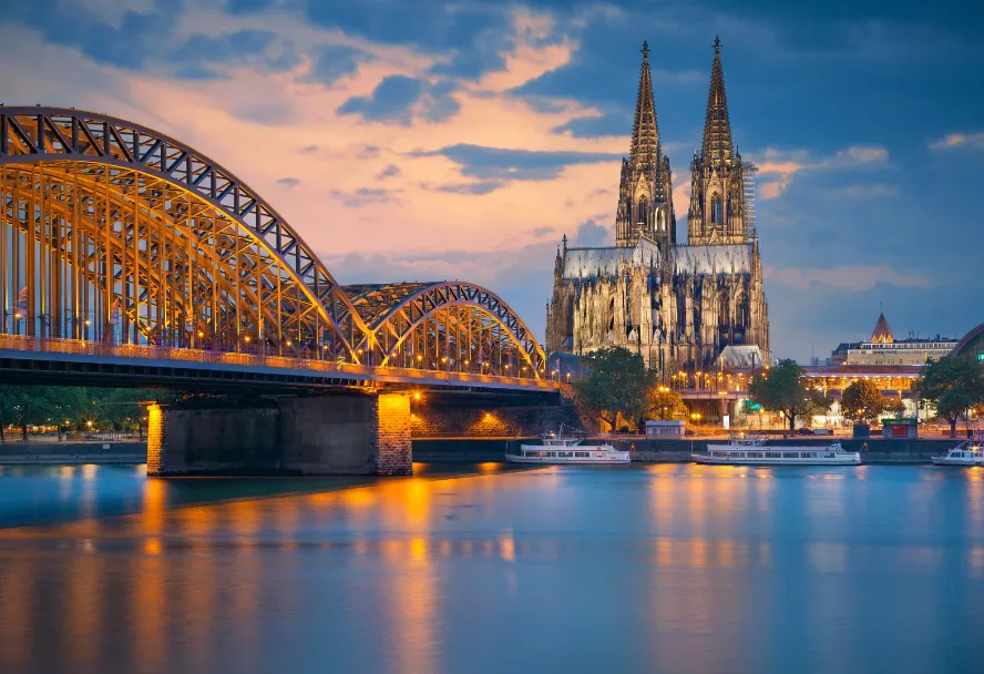 Schöne Stadt in Deutschland